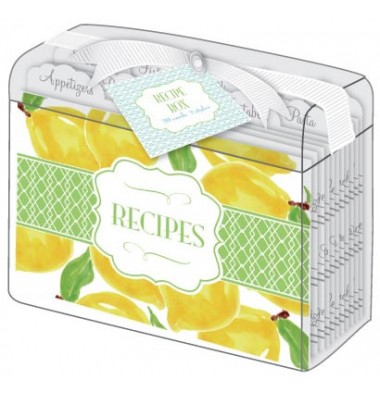 Recipe Card Box, Florida Lemons, Roseanne Beck